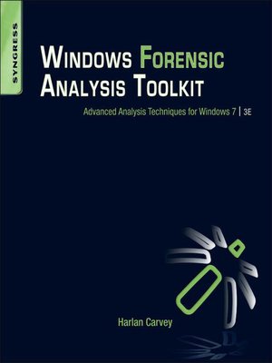cover image of Windows Forensic Analysis Toolkit